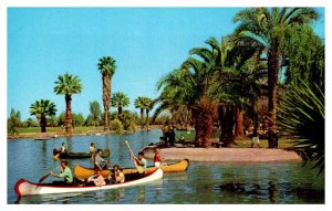 Postcard BOAT SCENE Phoenix Arizona AZ AR9810