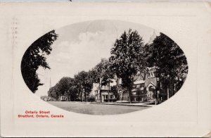 Ontario St Stratford Ontario 1914 Help Hamilton Sanatorium Cancel Postcard H48