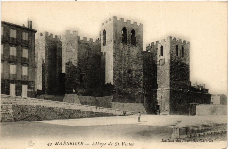 CPA AK MARSEILLE Abbaye de St-Victor (404643)