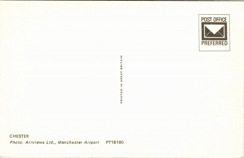 Postcard UK ENG Chester Manchester Airport