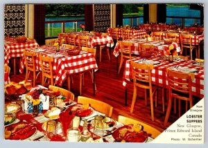 New Glasgow Lobster Suppers Restaurant, Prince Edward Island, Canada Postcard