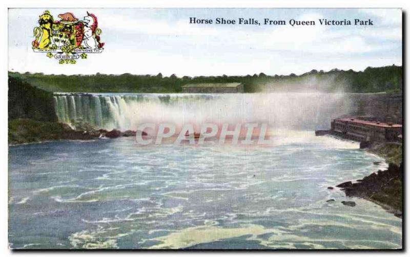 Postcard From Old Horse Shoe Falls Queen Victoria Park