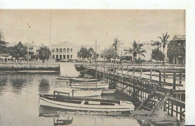 South Africa Postcard - View From Jetty Esplanade - Durban - Ref 4220A