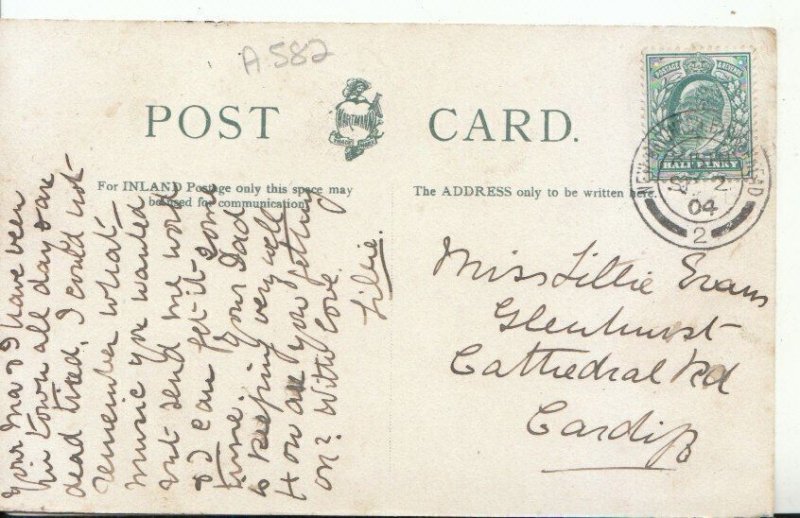 Cheshire Postcard - God's Providence House - Chester - Ref 11183A