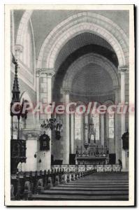 Postcard From Old Thenezay Interior I'Eglise