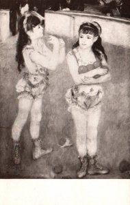 Two Little Circus Girls,Renoir Painting