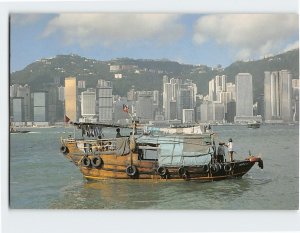 Postcard The Grand View of Hong Kong Harbour Hong Kong