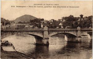 CPA BESANCON - Pont du Carnot - quartier des Abattoirs et Rosemont (486899)