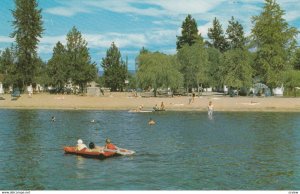 KELOWNA, British Columbia, Canada, 1950-1960's; Bluebird Bay Resort