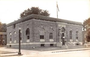 Geneseo Illinois Post Office Real Photo Antique Postcard K79583