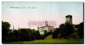 Old Postcard Waldenburg i His Furst Schloss