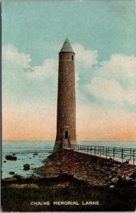 Lighthouse Chaine Memorial Larne England 1919