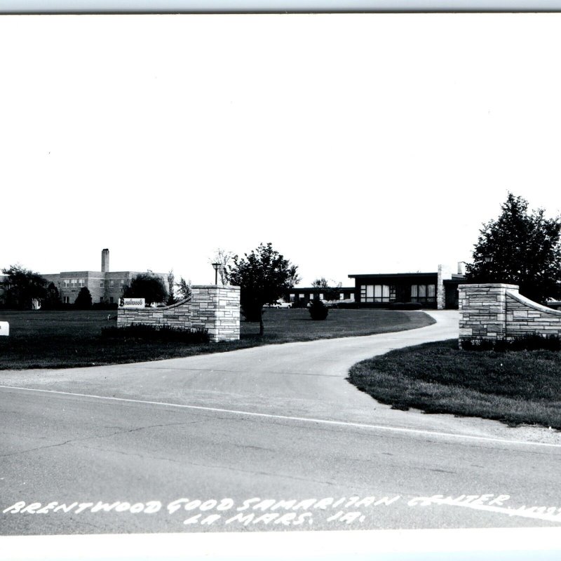 c1950s Le Mars, IA RPPC Brentwood Good Samaritan Center Real Photo PC A109