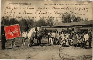 CPA  L'Auvergne Pittoresque -Camp de Bourg-Lastic - Le Parc des Voitures(244595)