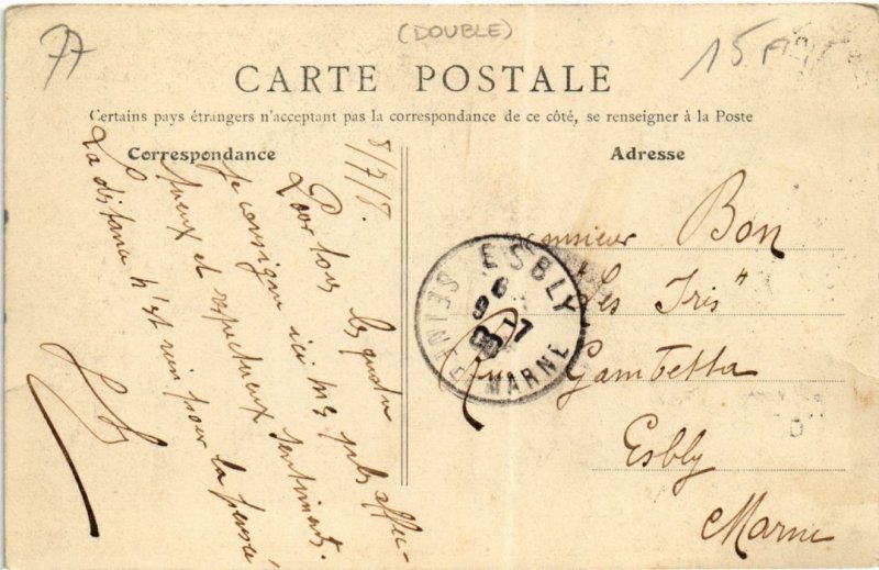 CPA Env.de Meaux Le Pont Rouge (1310017)