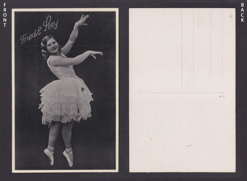 Vintage postcard Germany Dance Friedl Stey