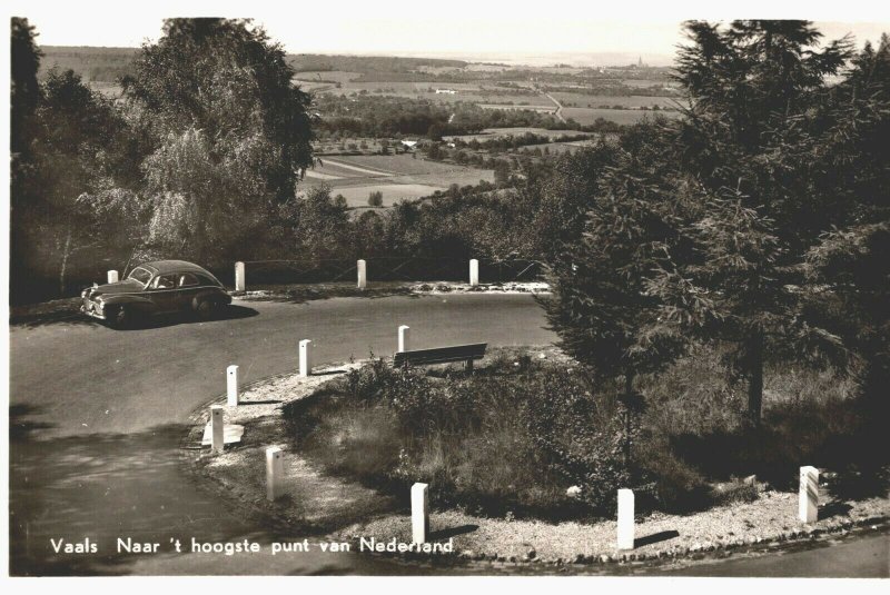 Netherlands Vaals Hoogste Punt Van Nederland Vintage RPPC 03.78