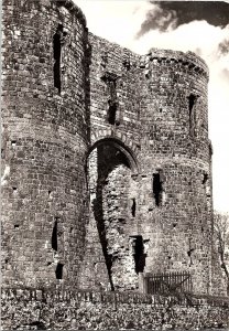 Llwlhaden Castle Pembrokeshire Wales Gatehouse Continental Postcard