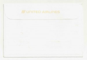 United Airline Boeing Model 247 Airplane Roy Anderson Artist Postcard w Envelope