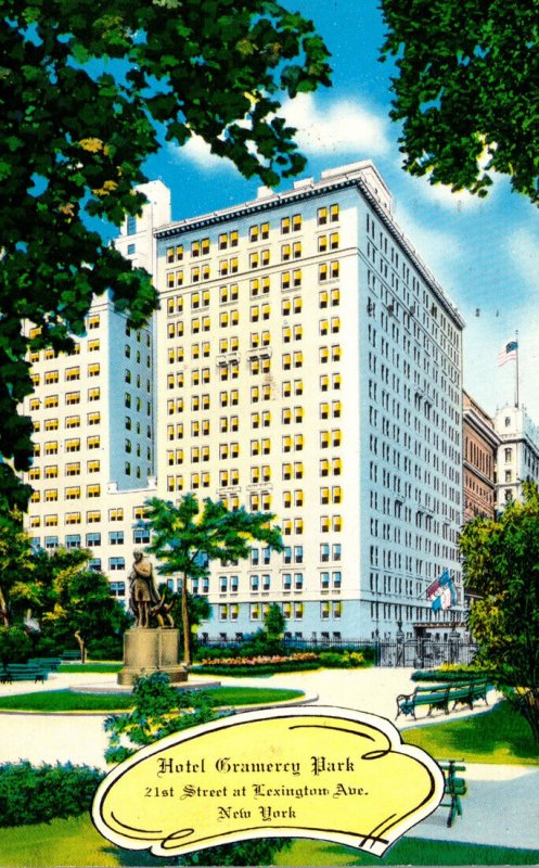 New York City Hotel Gramercy Park 1959
