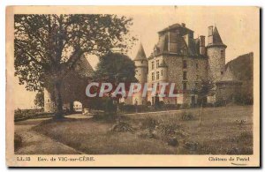 Old Postcard Approx Vic on Cere Chateau Pestel