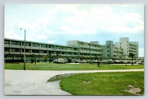 Guam Memorial Hospital Agana Chrome Postcard Town House Inc Mike Roberts