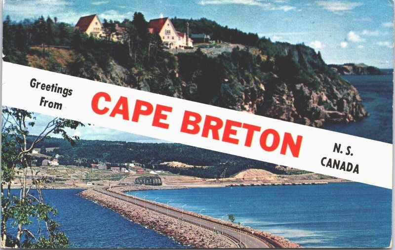 Canada Cape Breton Nova Scotia Chrome Postcard 09.25