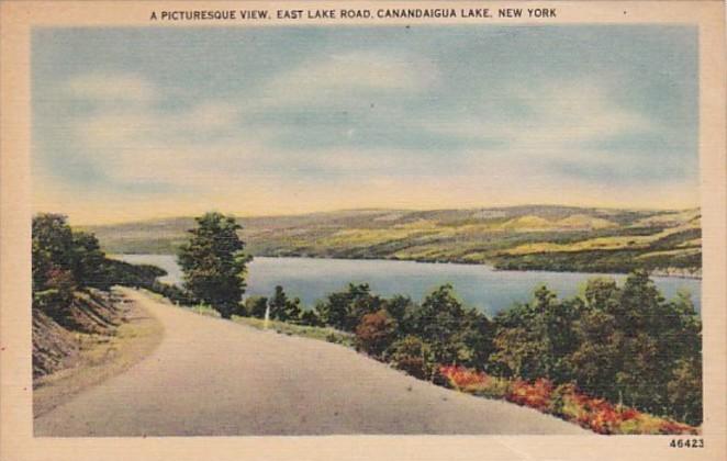 New York Canandaigua Lake East Lake Road