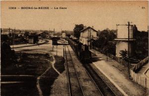 CPA AK Bourg la Reine - La Gare (274925)