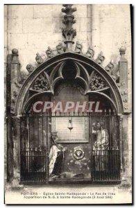 Old Postcard Poitiers Eglise Sainte Radegonde The No God NS Apparition Sainte...