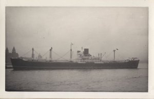 Egidia Motor Vessel Ship Built In 1945 War Vintage Rare Photo