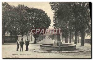Old Postcard Bernay Boulevard Dubus