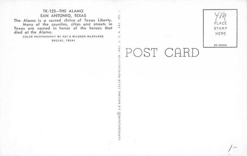 The Alamo - San Antonio, Texas TX