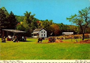 Tennessee Smoky Mountains Cades Cove Near Townsend Making Sorghum Molasses At...