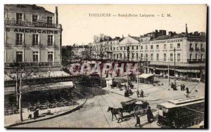 Toulouse - Rond Point Lafayette Old Postcard