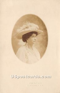 Lady with Hat - Monticello, New York