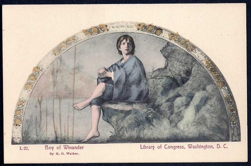 'Boy of Winander' Library of Congress unused c1910's