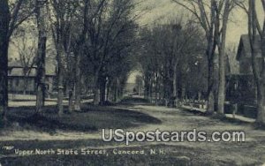 Upper North State Street in Concord, New Hampshire