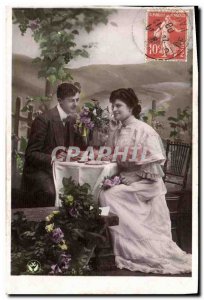 Old Postcard Couples