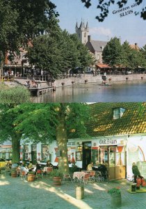 Oud Oude Sluis Restaurant Holland 2x Dutch Postcard s