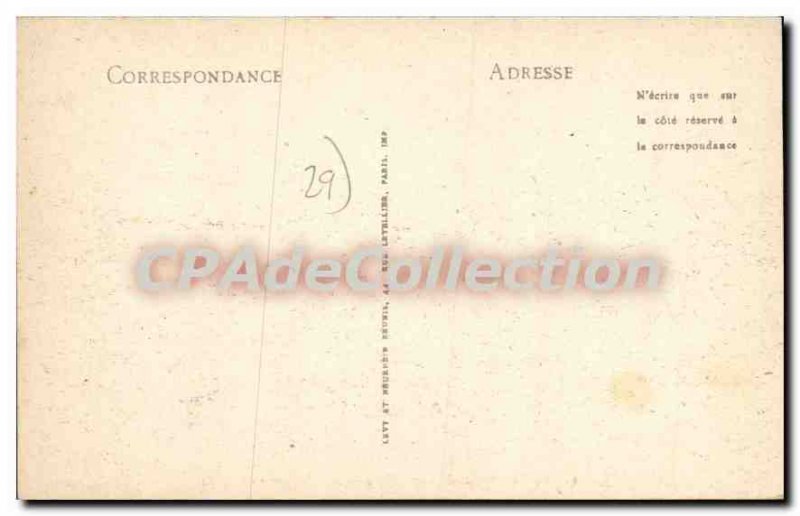 Postcard Old Saint Jean du Doigt Finistere general view