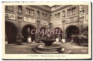 Toulouse Old Postcard Musee des Augustins The small cloister