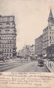 New York Rochester State Saint Looking North 1905