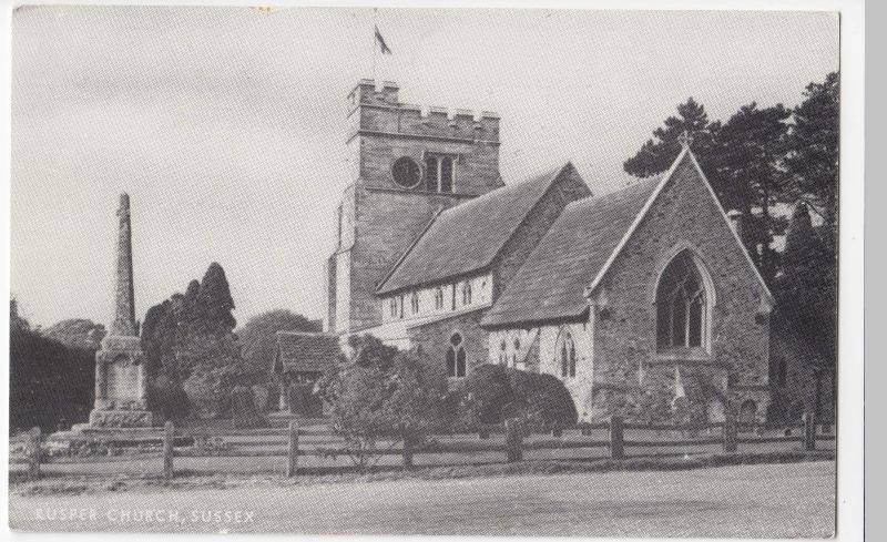 Sussex; Rusper Church PPC, Unpoosted, c 1960's 