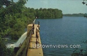 Farrington Lake in New Brunswick, New Jersey