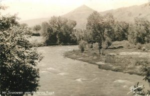 Postcard RPPC Colorado Mt. Tenderfoot Arkansas River Sanborn W-1873 23-4817