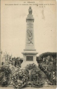 CPA DRANCY - Monument eleve a la memorie des Soldats morts pour la Pat (123962)