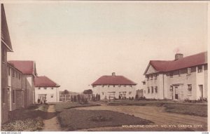 WELWYN GARDEN CITY, Hertfordshire, England, 1910-1920s; Melbourne Court