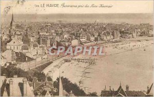 Old Postcard Le Havre Panorama made of Nice Le Havre