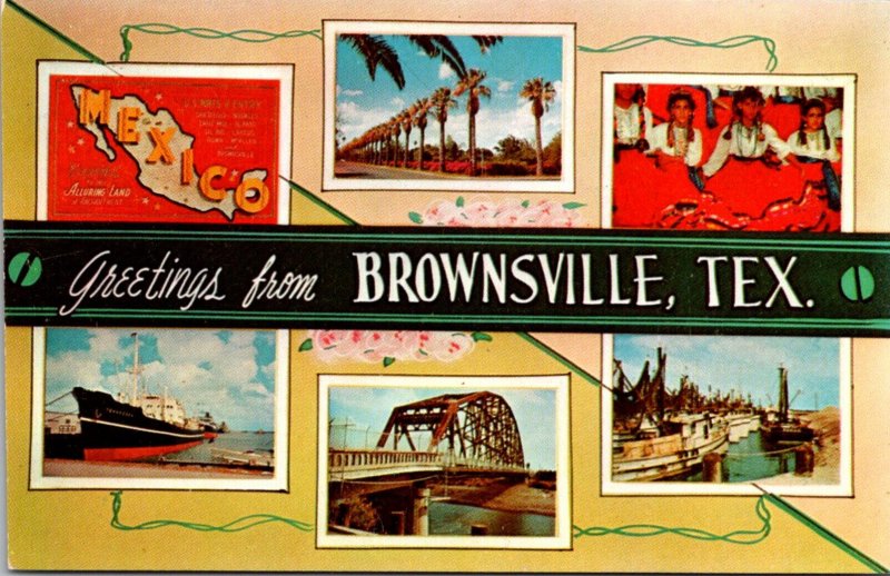 Texas Greetings From Brownsville Multi View